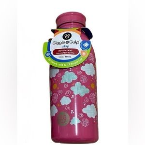 New Girls Giggle & Gulp Double Wall Insulated Bottle 24 Hours Cold & Hot